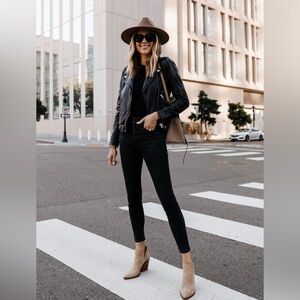 Old Navy High Rise Rockstar super skinny built in warm black denim jeans